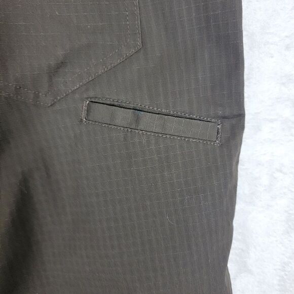 CQR Tactical Pants Mens 42x30 Dark Brown Cargo Ripstop Utility‎ Water Resistant - Picture 4 of 9